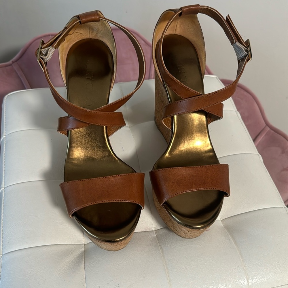 Jimmy Choo sandals, like new!